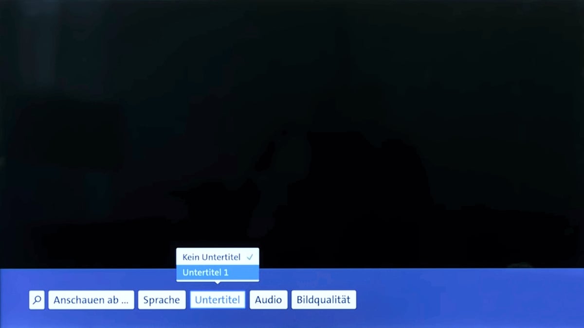 Swisscom TV - uživatelské prostředí