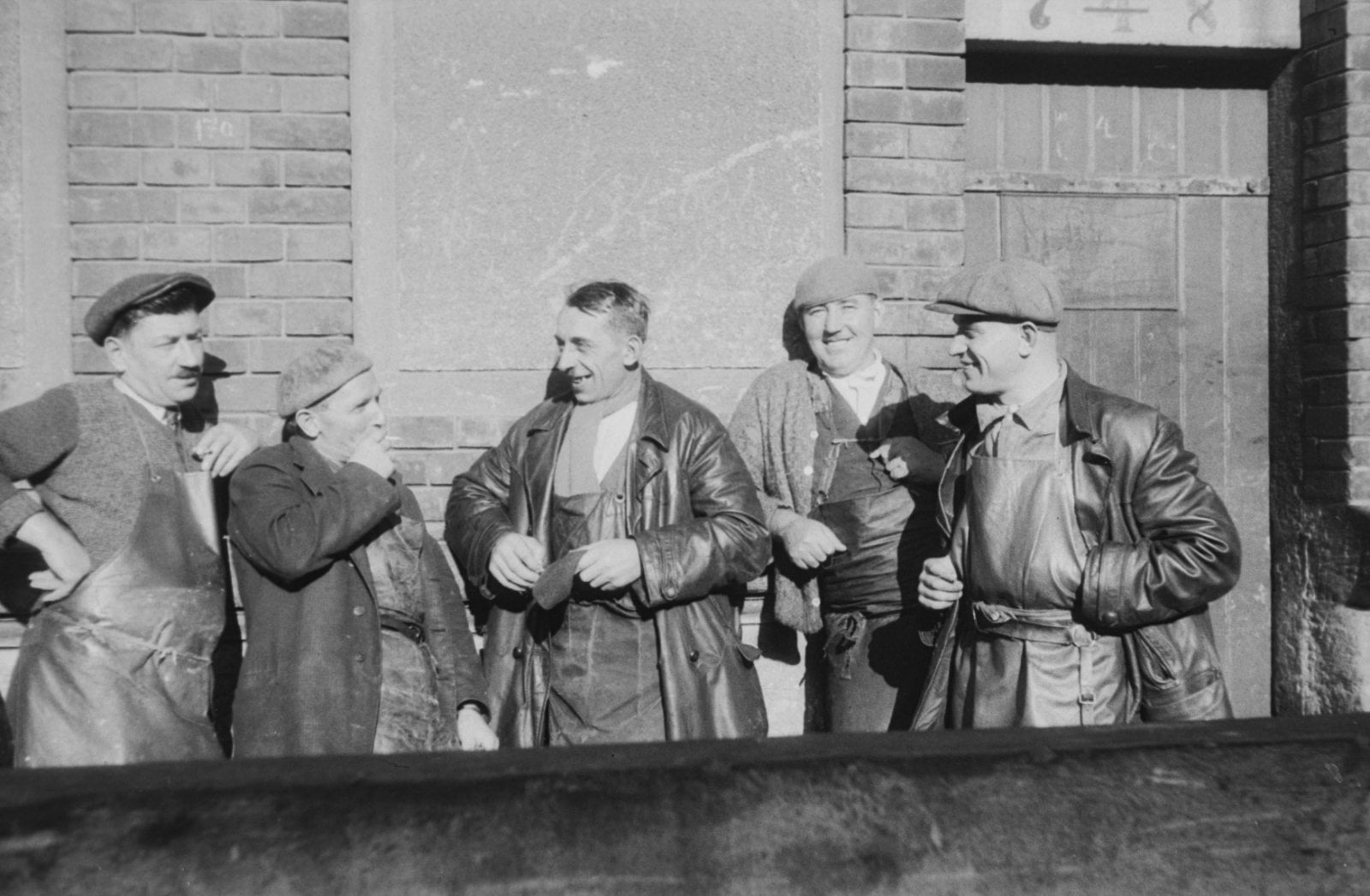 Historické fotky z bývalých jatek v Holešovické tržnici