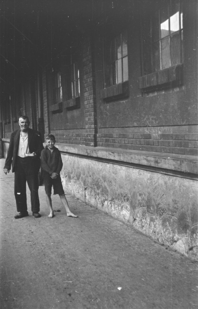 Historické fotky z bývalých jatek v Holešovické tržnici