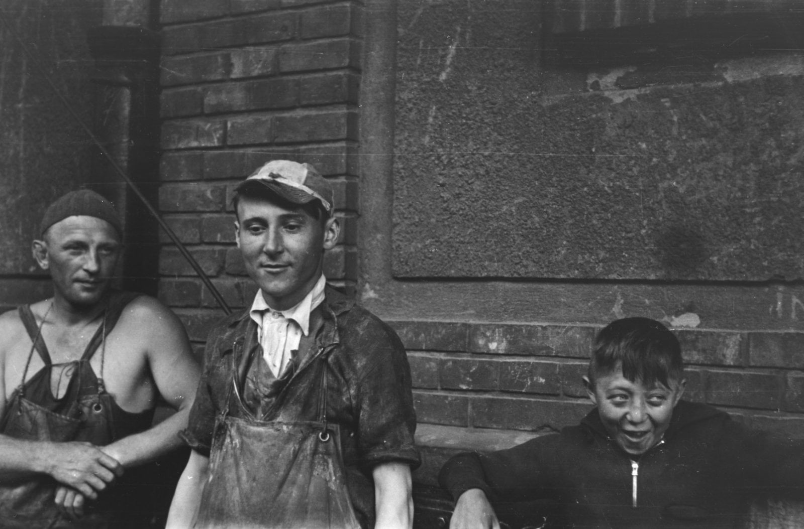 Historické fotky z bývalých jatek v Holešovické tržnici