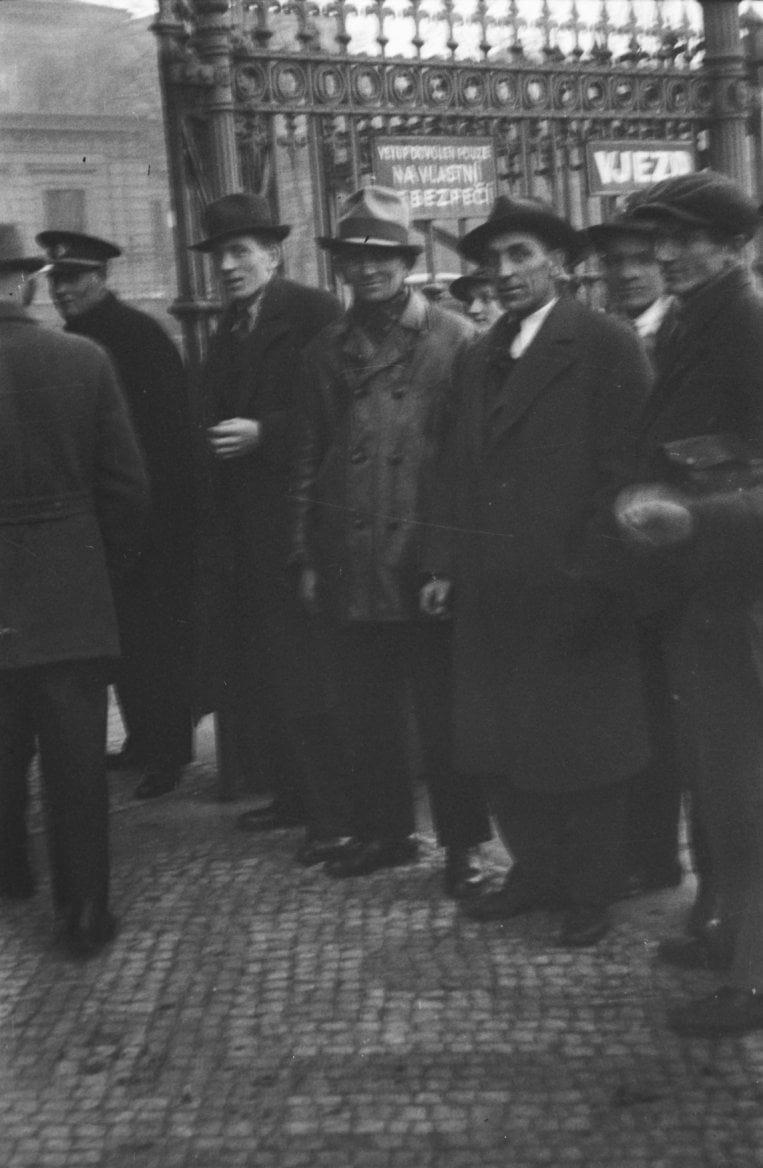 Historické fotky z bývalých jatek v Holešovické tržnici