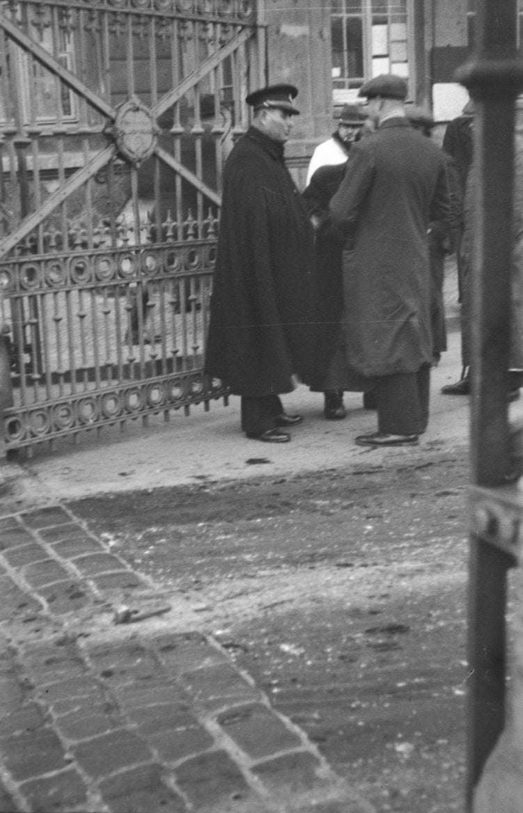 Historické fotky z bývalých jatek v Holešovické tržnici