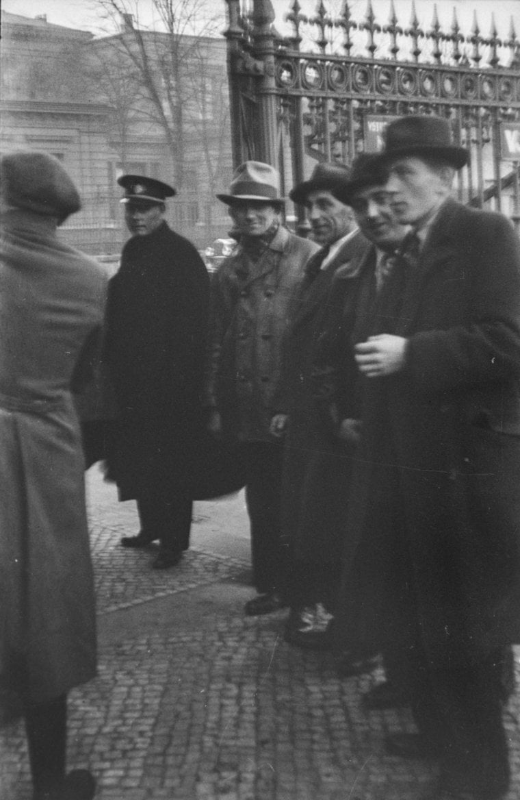 Historické fotky z bývalých jatek v Holešovické tržnici