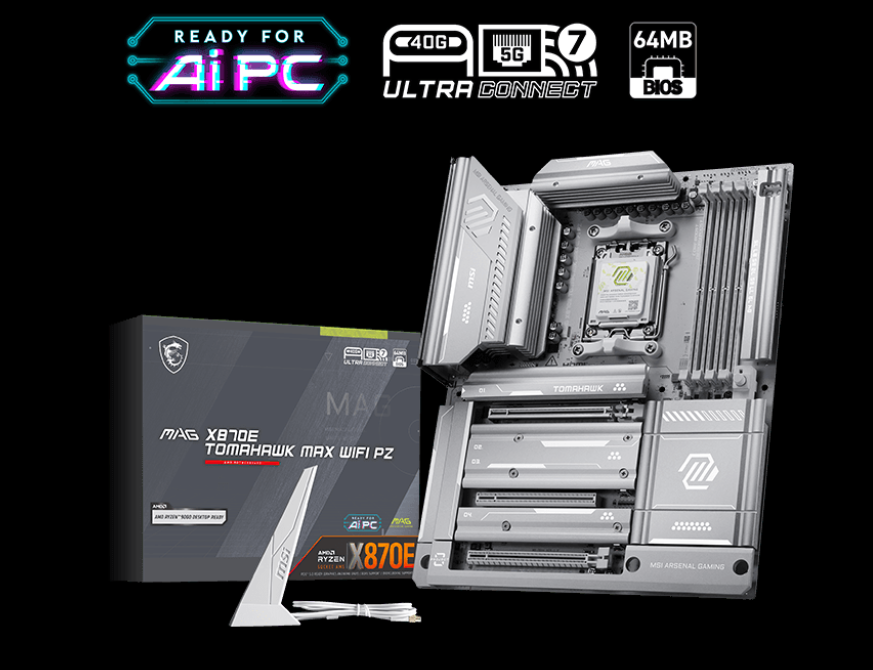 Deska MSI MAG X870E Tomahawk Max s 64MB BIOSem