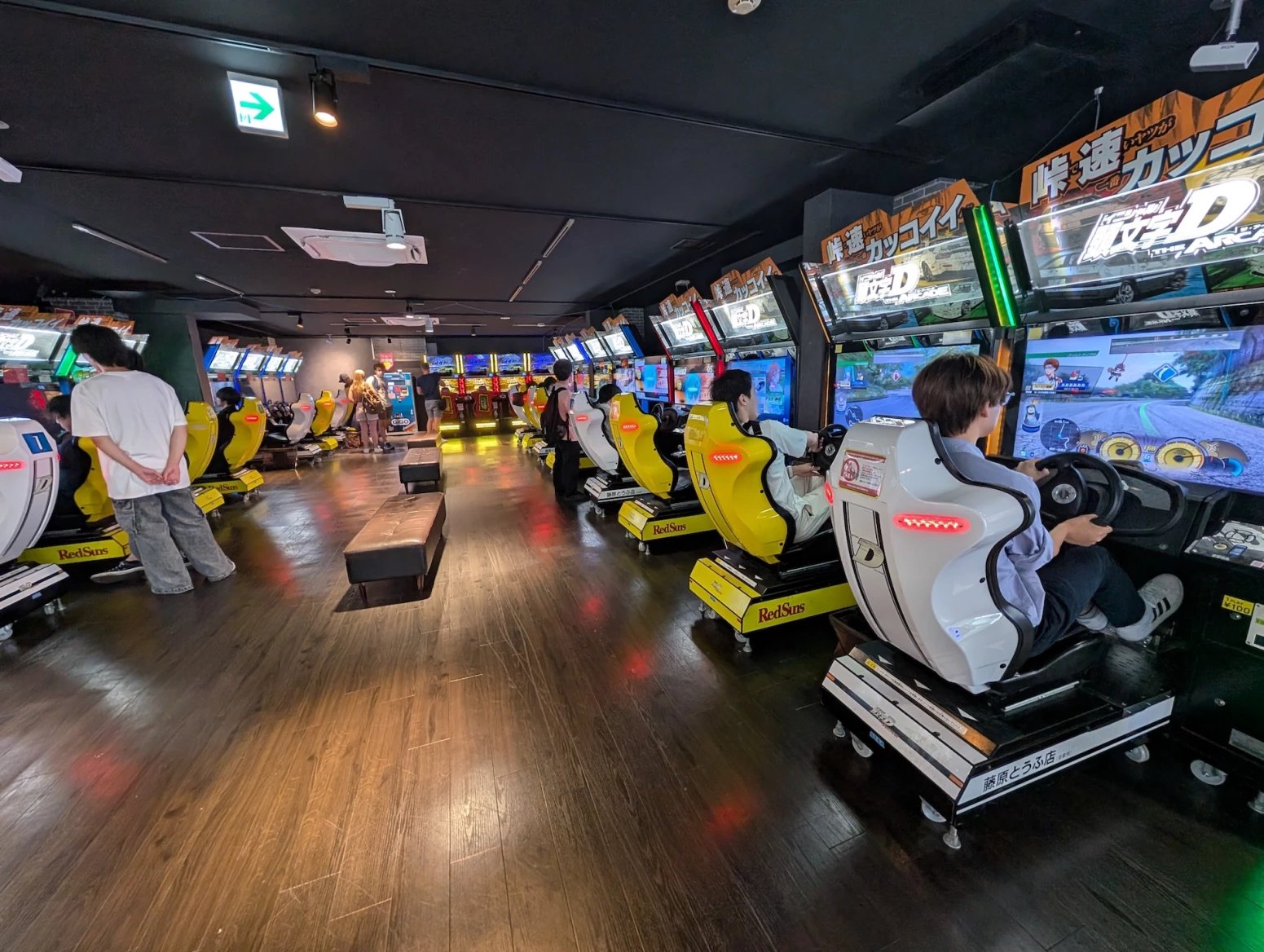 Moderní arkádové herny v Japonsku (Tokio a Ósaka)