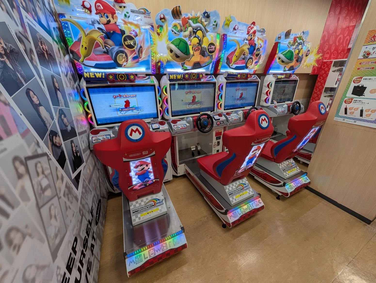 Moderní arkádové herny v Japonsku (Tokio a Ósaka)