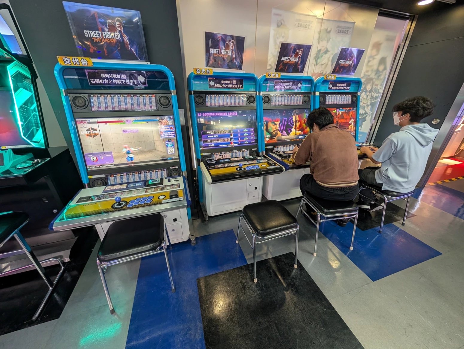 Moderní arkádové herny v Japonsku (Tokio a Ósaka)