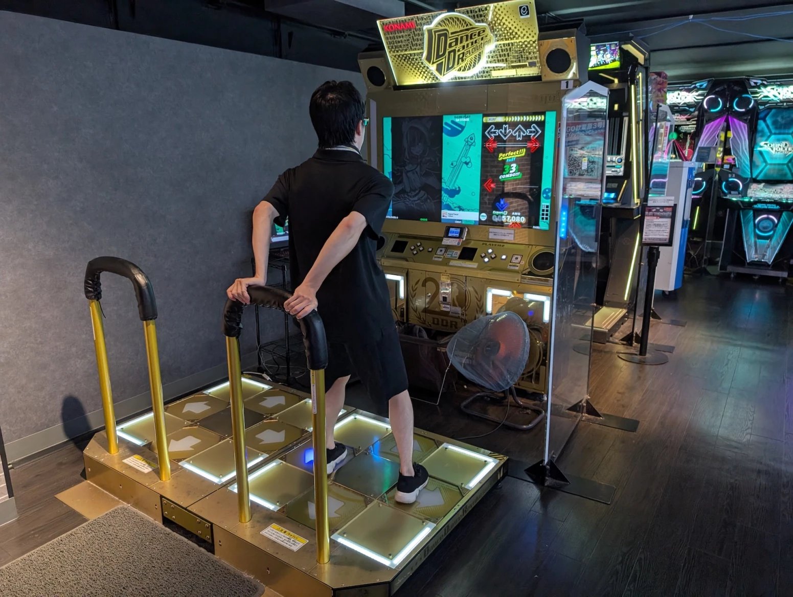 Moderní arkádové herny v Japonsku (Tokio a Ósaka)