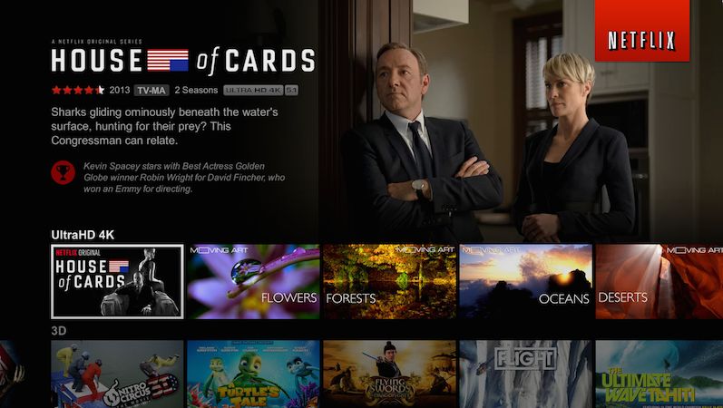 Náhledy Netflixu na PC i v mobilních zařízeních a Smart TV