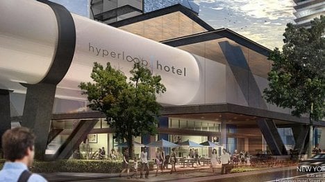 Náhledový obrázek - Další vize Hyperloopu: hotel umožňující cestování v pokojích