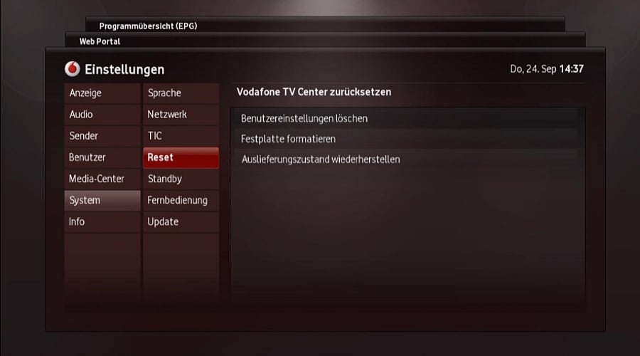 Ostatní systémová nastavení