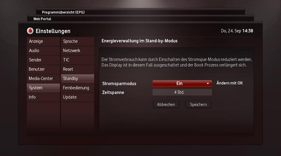 Ostatní systémová nastavení