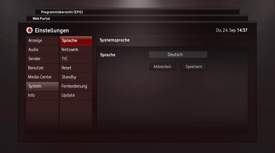 Ostatní systémová nastavení