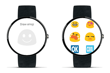 Inspirace u Applu je zřejmá třeba u možnosti nakreslení Emoji