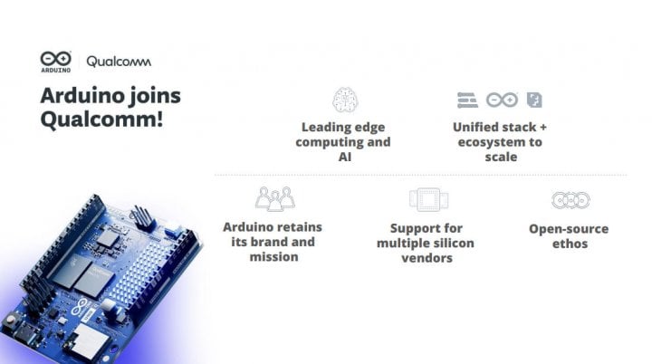 Autor: Qualcomm Qualcomm oznamuje koupi Arduino