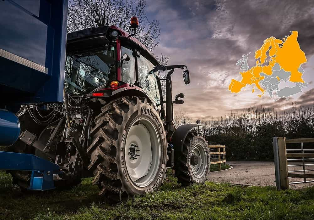 Valtra SmartTour Tractor on Continental TractorMaster 3