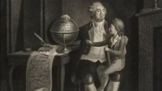 Francouzský král Ludvík XVI. se synem Ludvíkem XVII., který byl utýrán v pouhých deseti letech