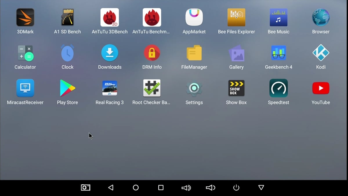 GUI a přístup k aplikacím