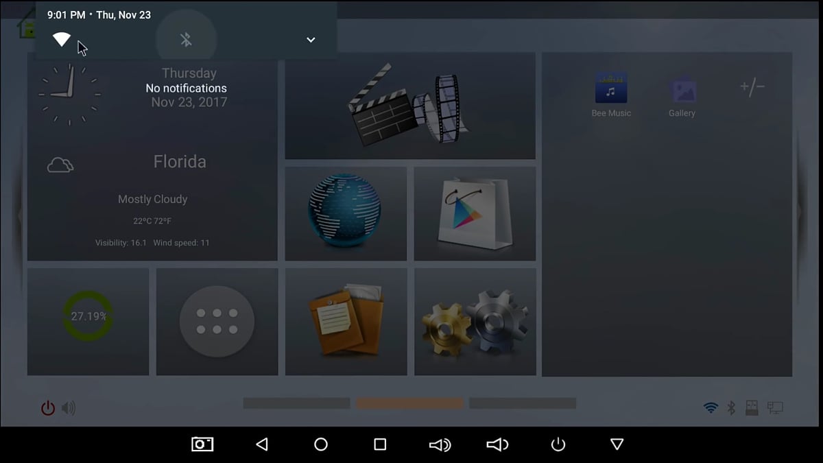 GUI a přístup k aplikacím