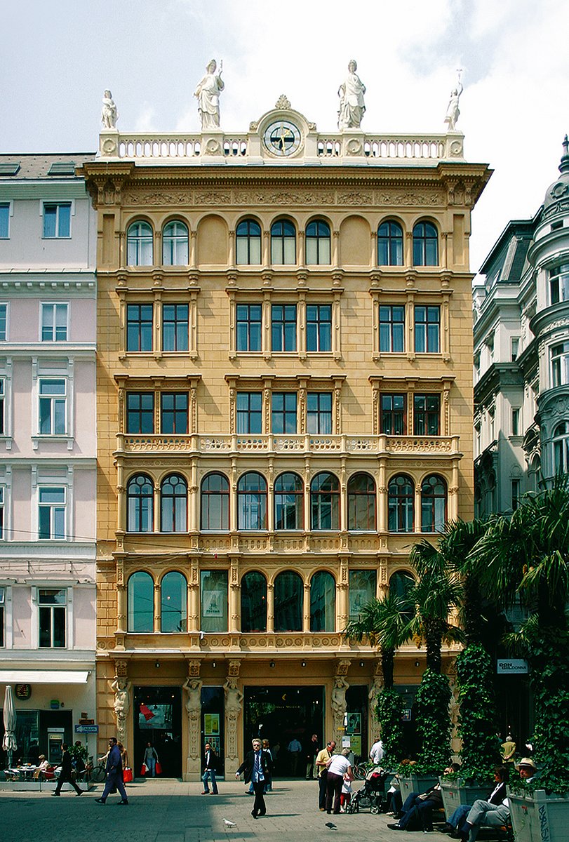 Gurmetský palác Julius Meinl na vídeňské třídě Graben