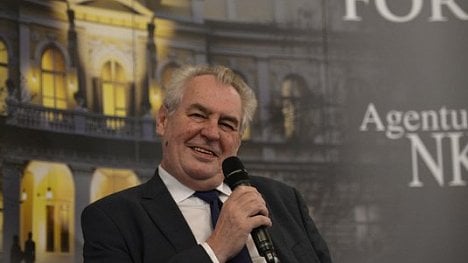 Náhledový obrázek - Miloš Zeman: Jediným argumentem proti euru je Řecko