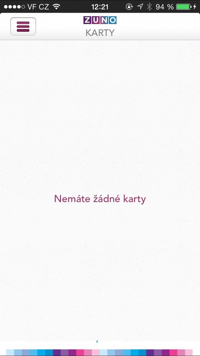 Mobilní bankovnictví Zuno Bank