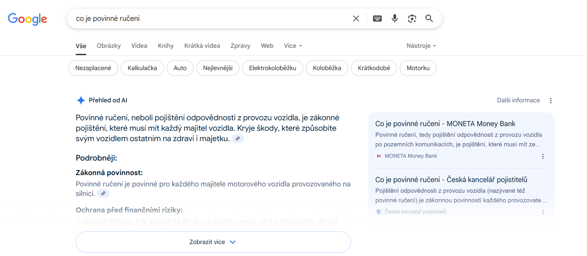 Grafika o AI Overviews