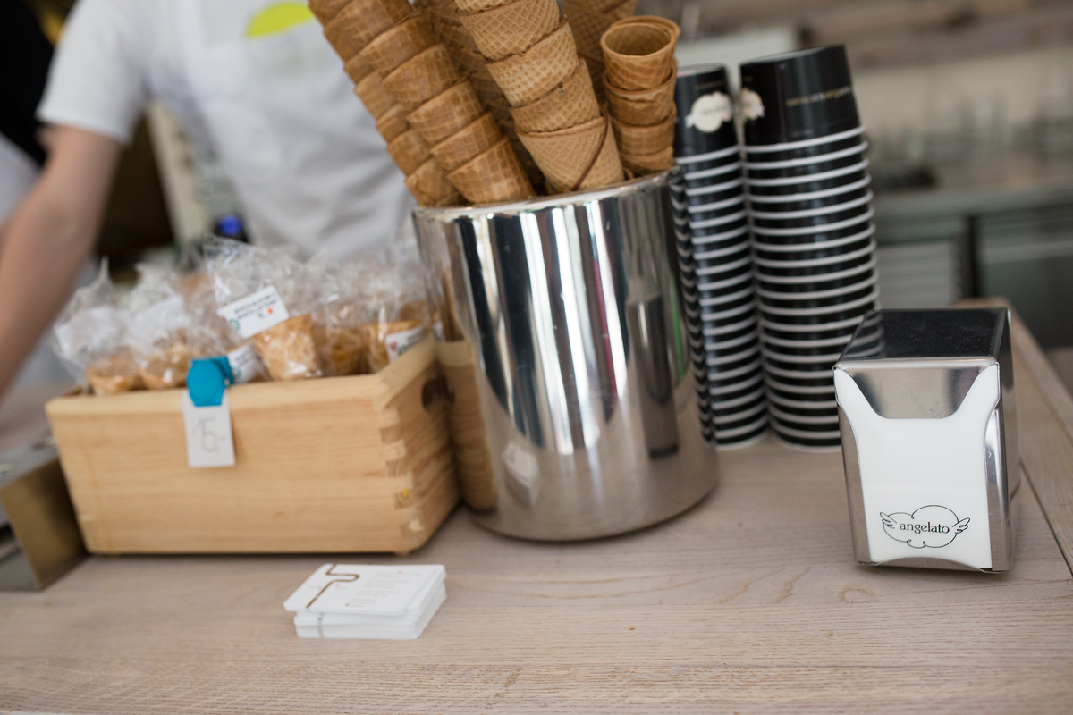 Ve zmrzlinářství Angelato prodávají zmrzlinu po celý rok.