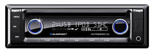 Nové autorádio Blaupunkt San Francisco 320 disponuje celou řadu funkcí včetně Bluetooth.