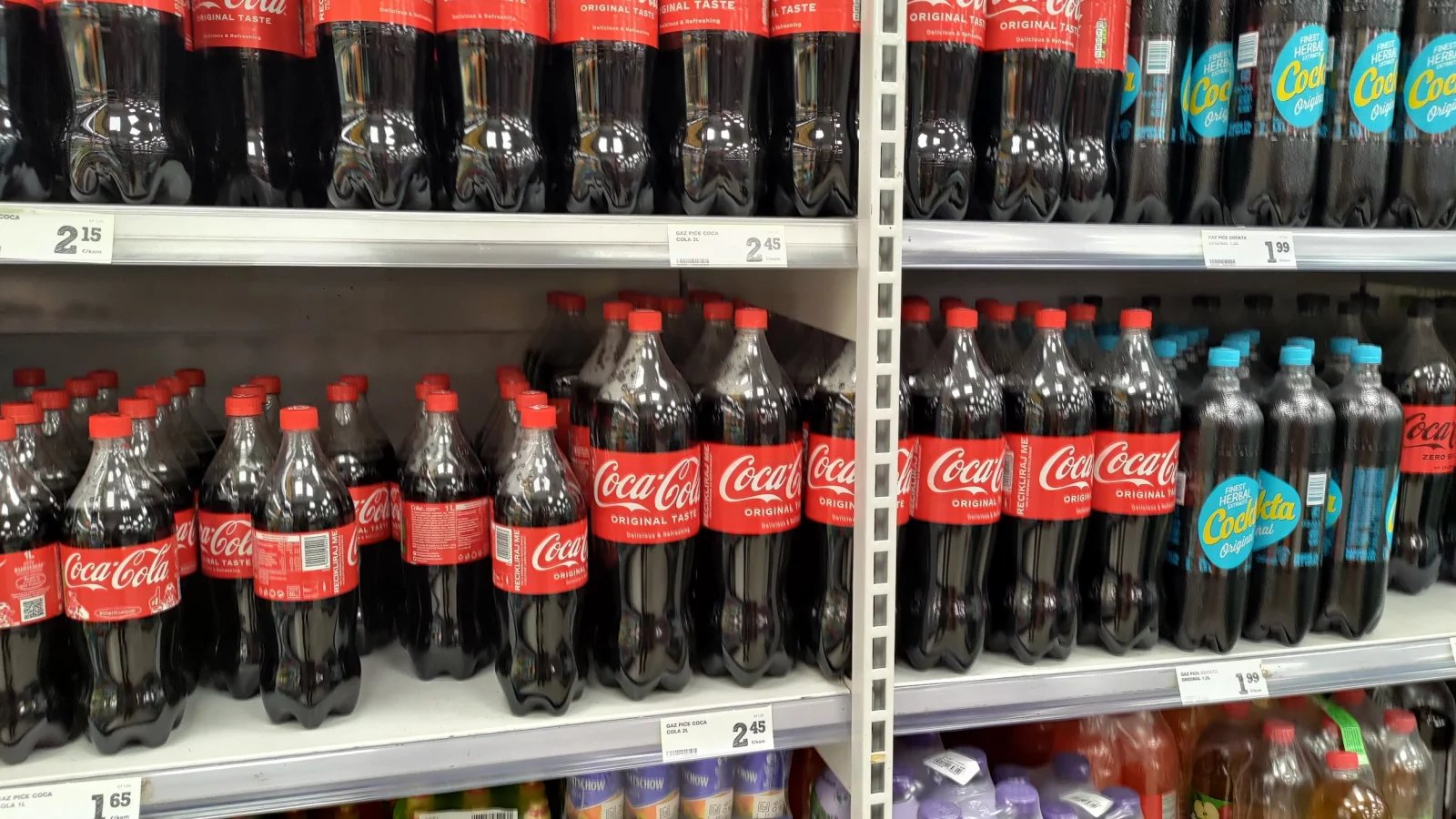 Ceny potravin v Chorvatsku. Konzum, Baška, ostrov Krk. (9. 6. 2024)