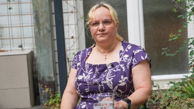 Paní Patricie se léčí s rakovinou plic