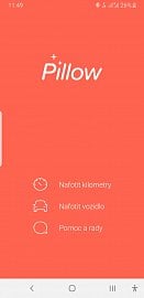 Mobilní aplikace Pillow pojišťovny pro Android (26. 11. 2019)