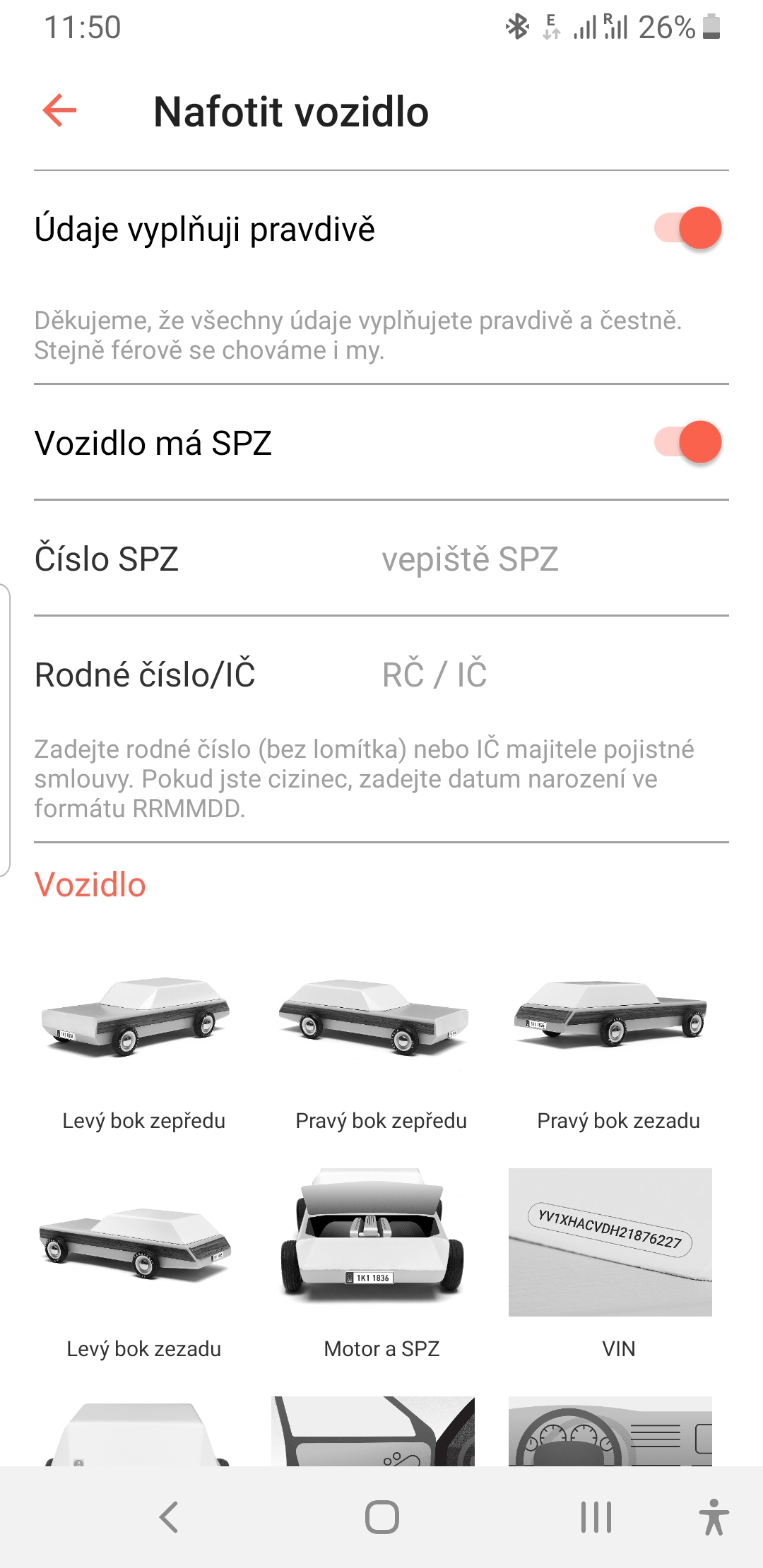 Mobilní aplikace Pillow pojišťovny pro Android (26. 11. 2019)