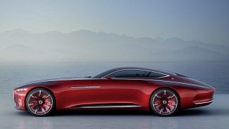 Náhledový obrázek - Vision Mercedes-Maybach 6 je strhující koncept elektrického kupé