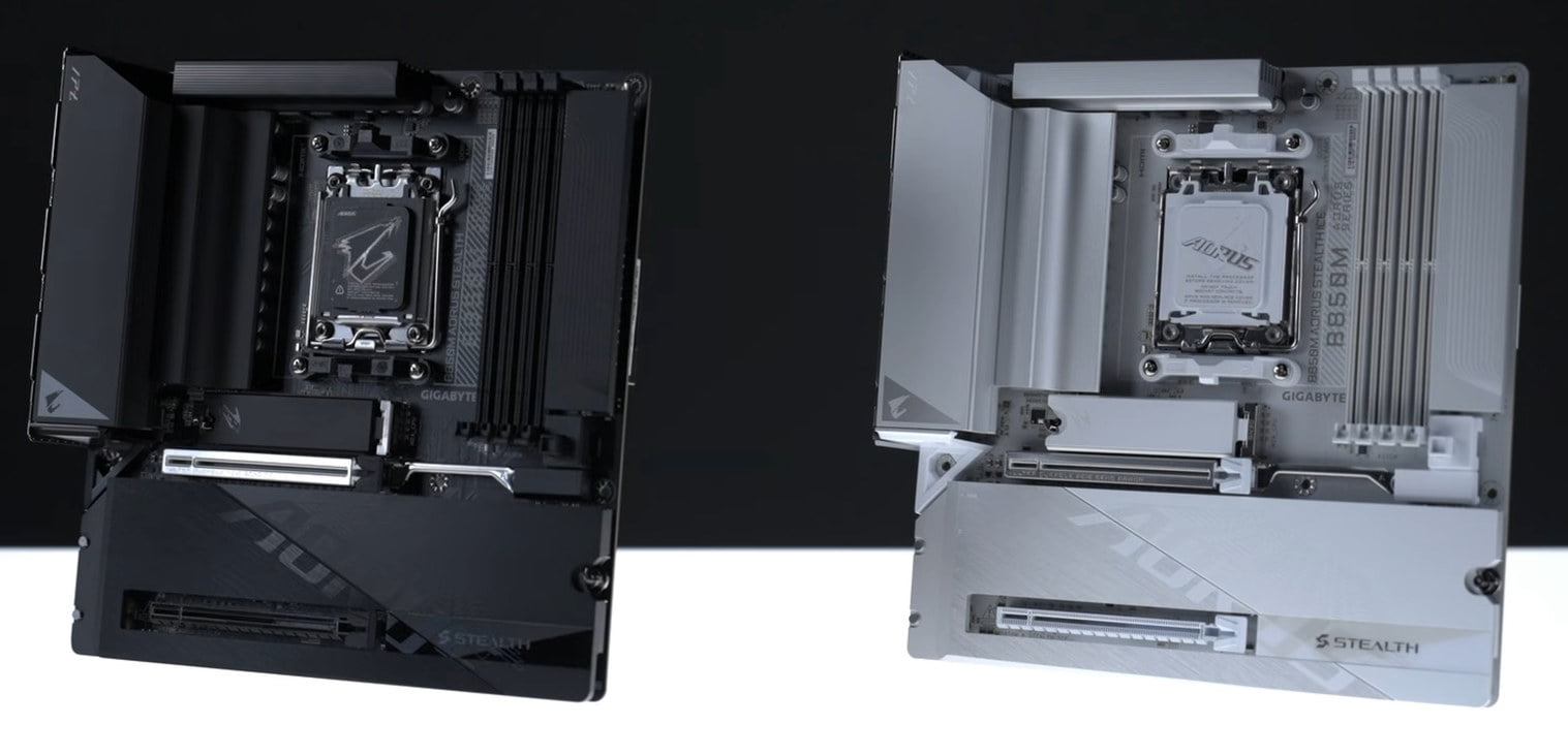 B850M Aorus Stealth a B850M Aorus Stealth Ice