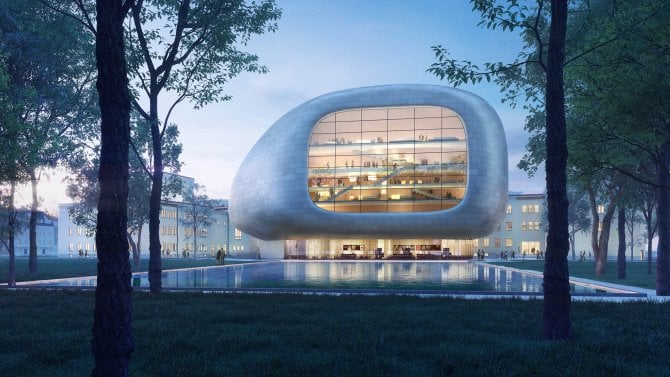 Nádraží, filharmonie, muzeum či stadion. Osm architektonicky zajímavých staveb, které v Česku vzniknou do několika let