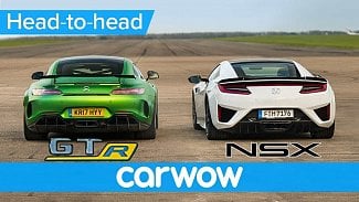 Náhledový obrázek - Porazí Honda NSX ve sprintu Mercedes-AMG GT R? A Nissan GT-R?