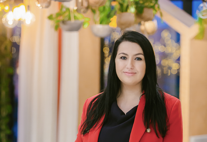 Šárka Nevoralová, tisková mluvčí skupiny Komerční banky, 1. 12. 2022