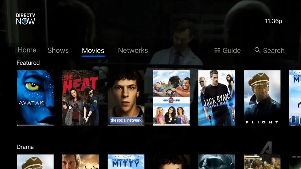 Služby pod značkou DIRECTV/AT&T