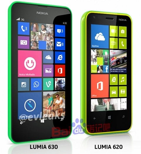 Lumia 620 versus 630