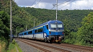 Vlak Českých drah ComfortJet Berliner.