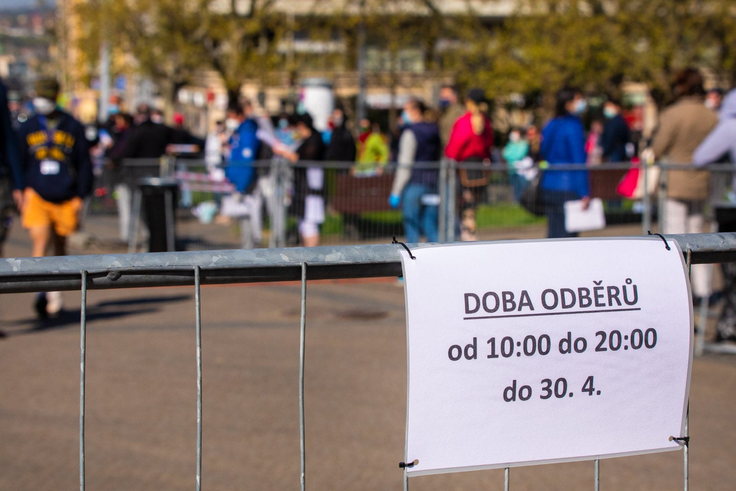 Náměstí Míru, Praha, 23. 4. 2020