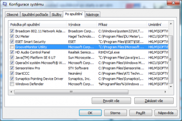 msconfig