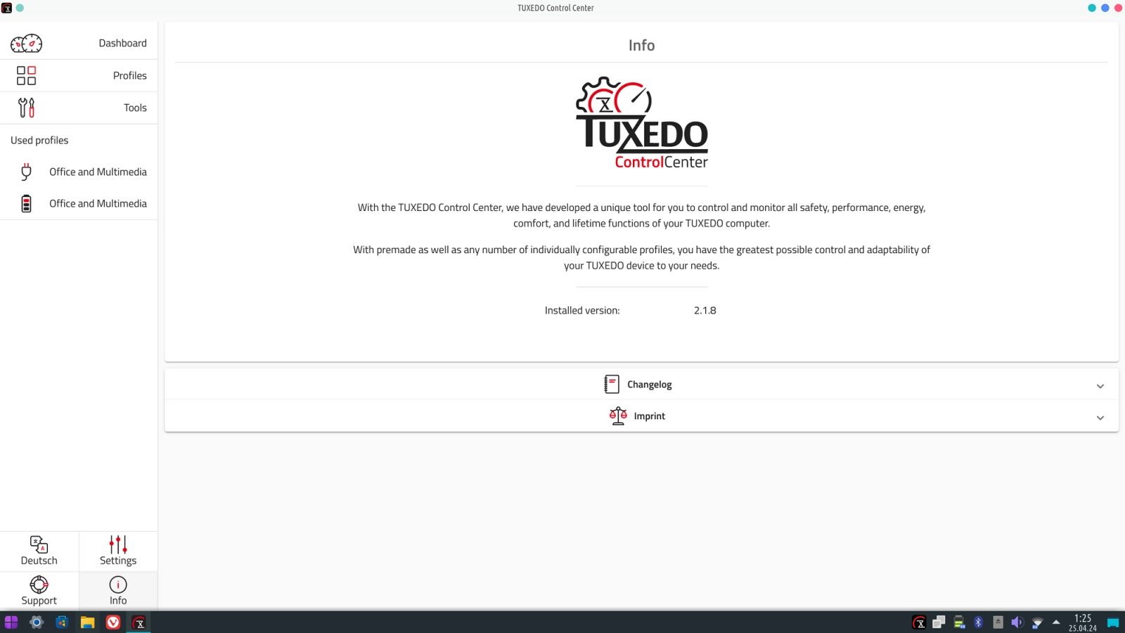 Tuxedo software