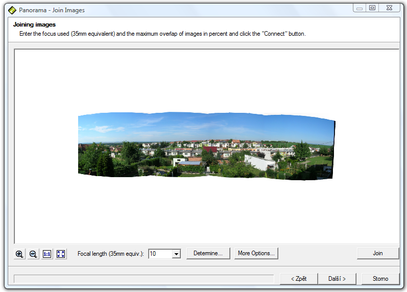 <p>Zoner Panorama Maker - díky průvodci se neztratíte</p>