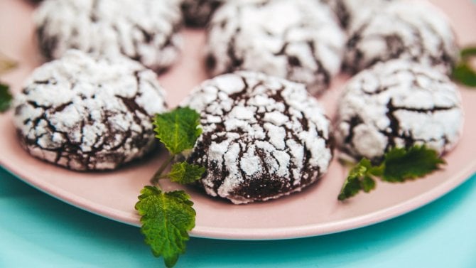 Čokoládové crinkles