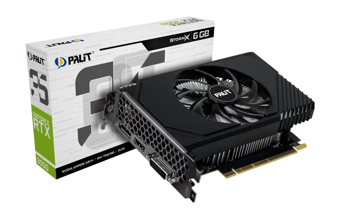 GeForce RTX 3050 6GB od Palitu