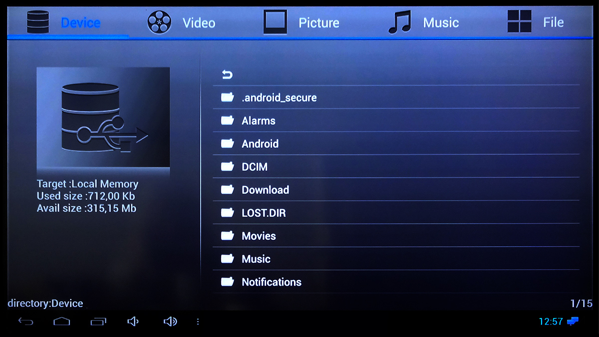 DI-WAY AND-1 SMART TV Media Player