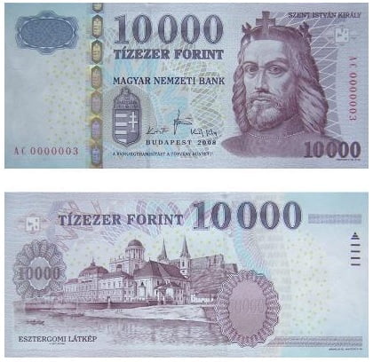 maďarské forinty