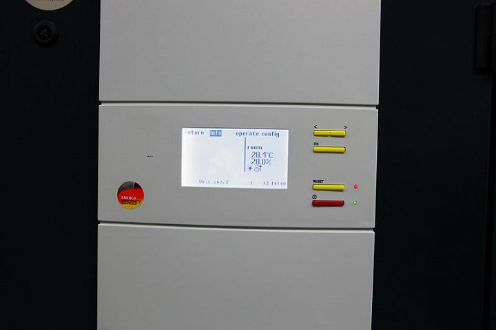 Datacube: panel chladící jednotky